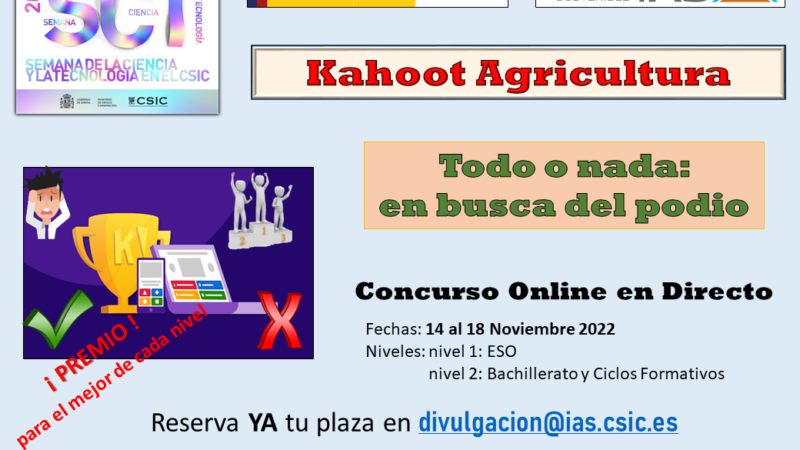 Imagen para Semana de la Ciencia del IAS-CSIC