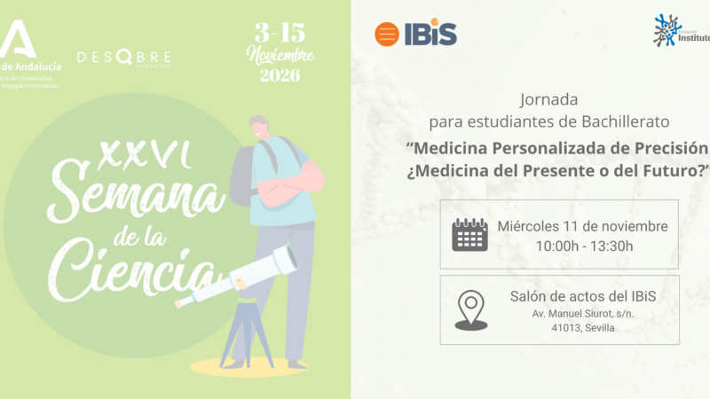 Imagen para Semana de la Ciencia en el Instituto de Biomedicina de Sevilla